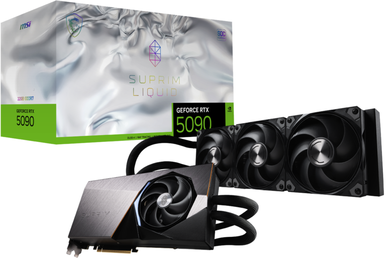 RTX 5090 Suprim Liquid graphics card